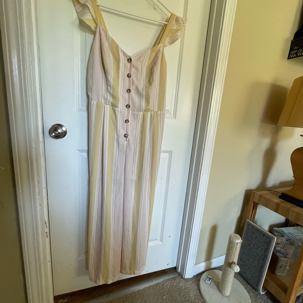 Candies, large, pants jumpsuit. Spring, Easter, brunch, work, date summer